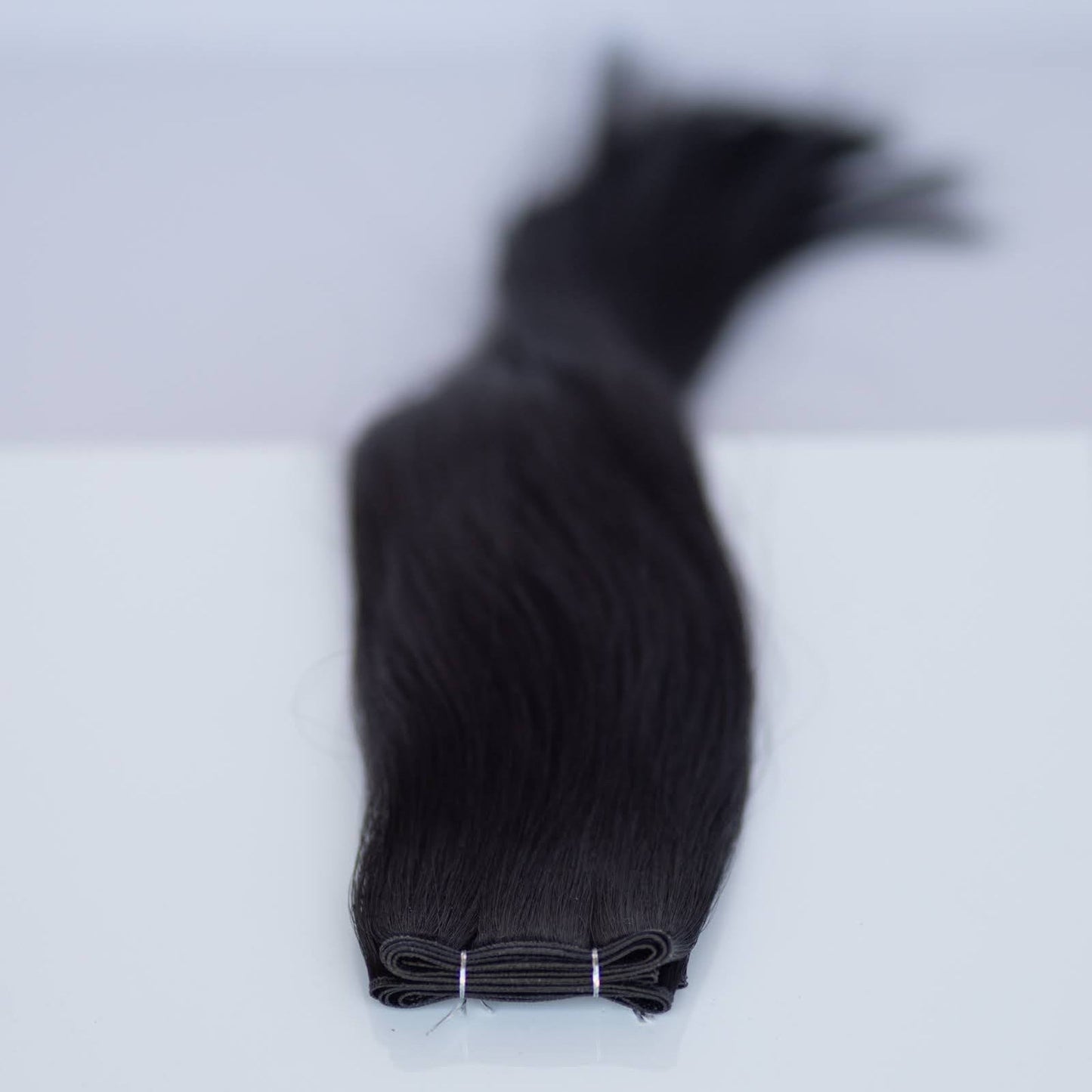 Genius (Micro) Weft 24" 94g Pro Blend Hair Extensions - #1 Noir (aka Jet Black)