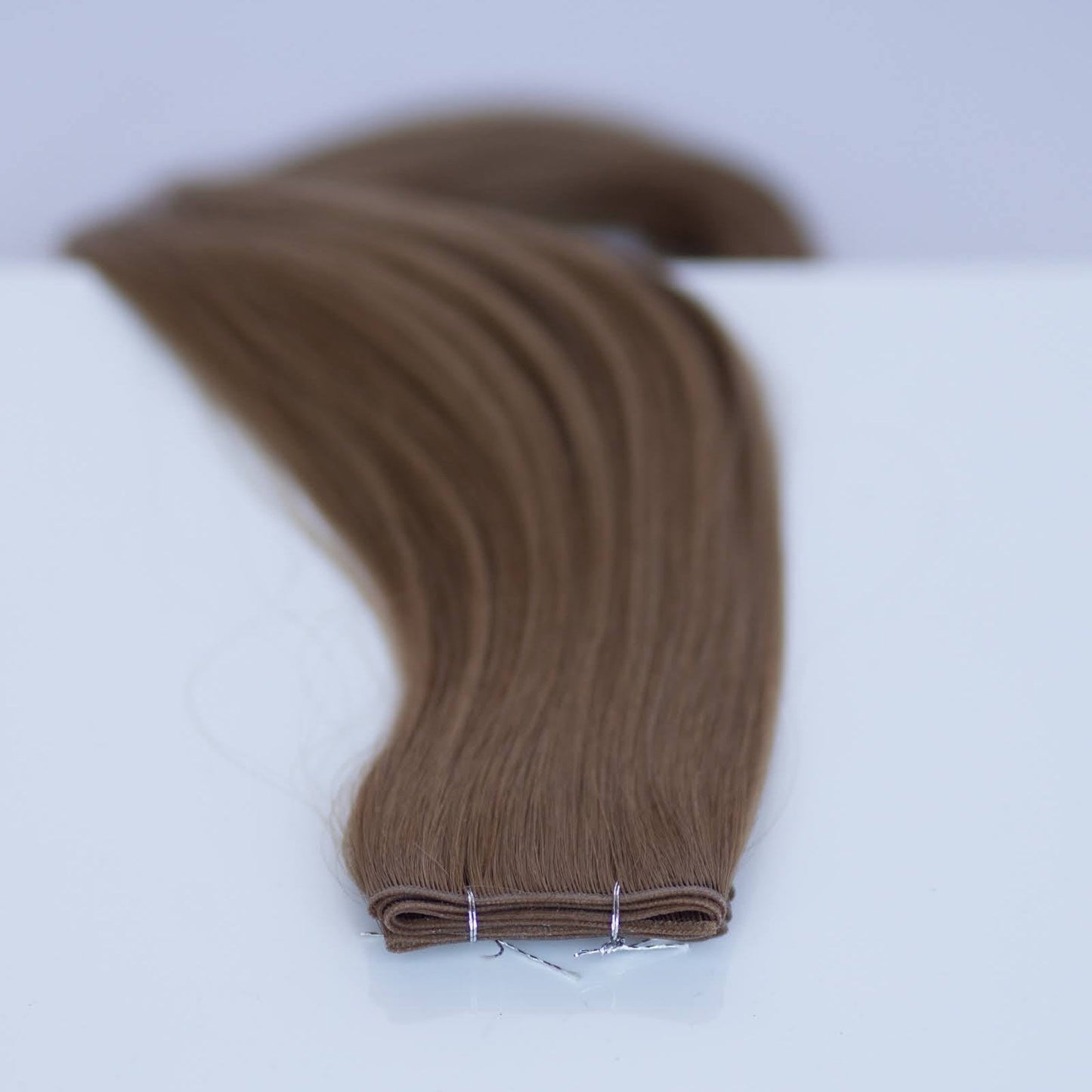 Genius (Micro) Weft 20" 80g Pro Blend Hair Extensions - #6 Cinnamon Brown (aka Chestnut Brown)