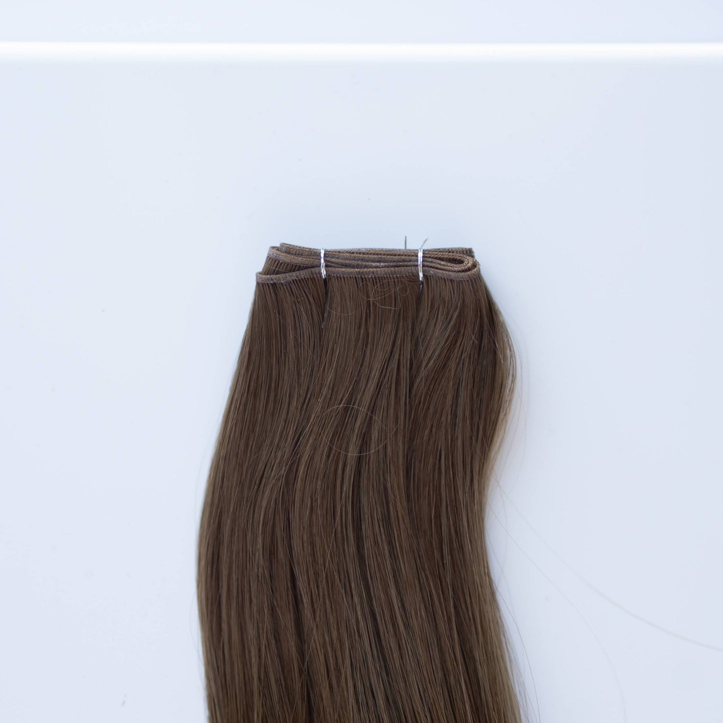 Genius (Micro) Weft 20" 80g Pro Blend Hair Extensions - #8 Whiskey Brown (aka Ash Brown)