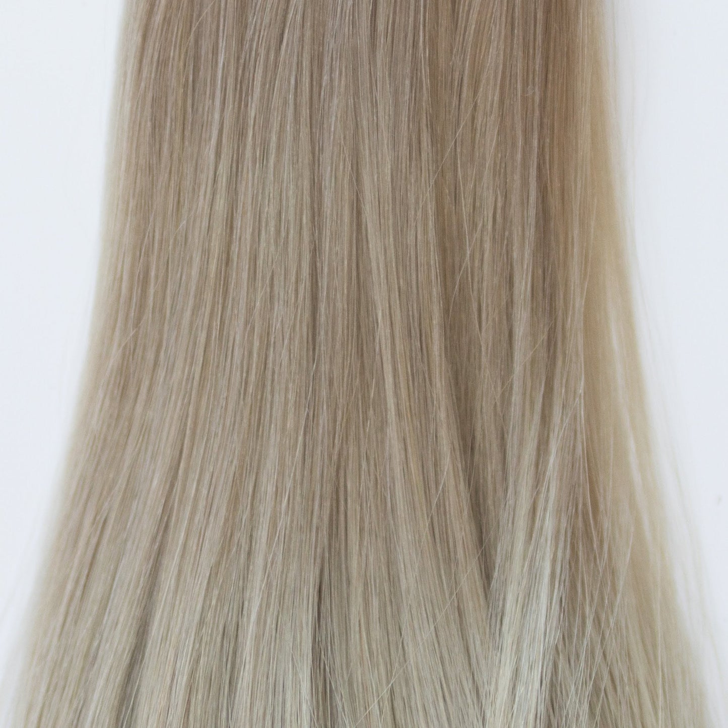 Genius (Micro) Weft 18" 68g Pro Blend Hair Extensions - #66 Pinot Grigio (aka Icy Silver)
