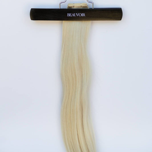 Genius (Micro) Weft 24" 94g Pro Blend Hair Extensions - #80 Hollywood Blonde (aka White Blonde)