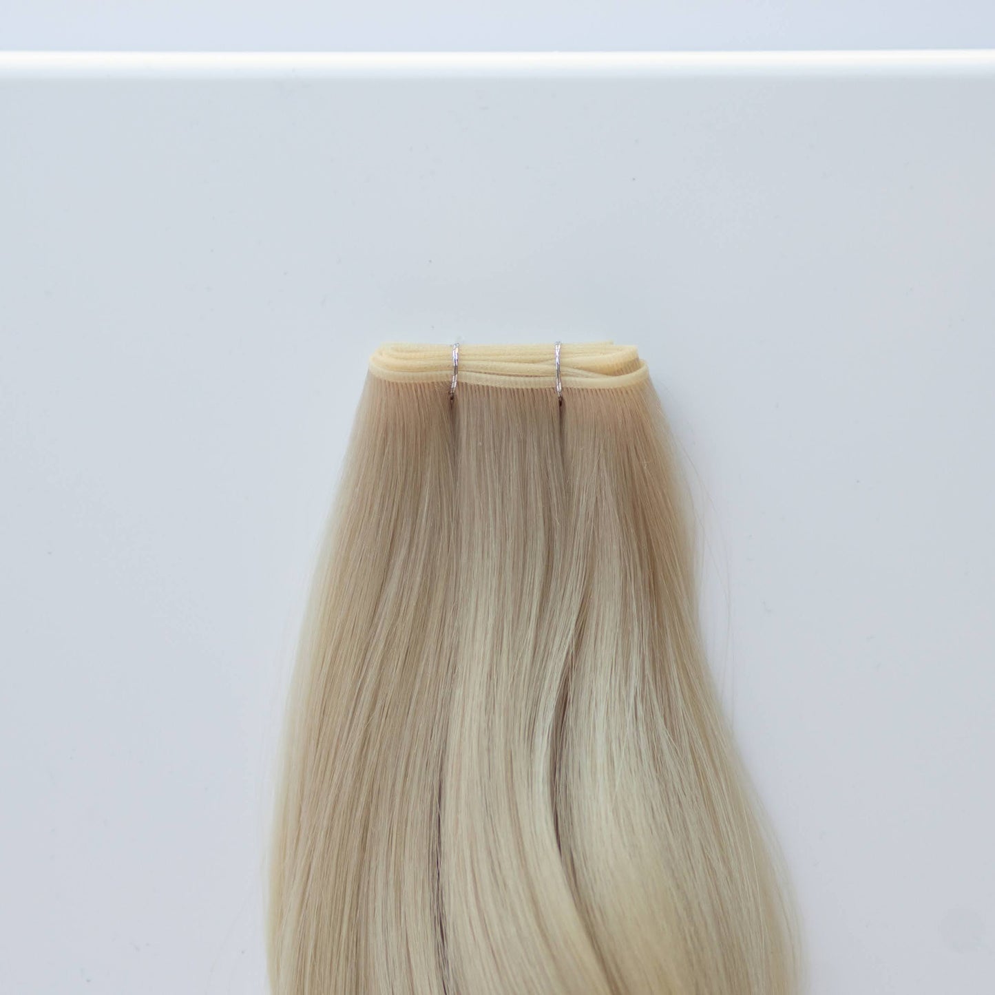 Genius (Micro) Weft 18" 68g Pro Blend Hair Extensions - #80 Hollywood Blonde (aka White Blonde)