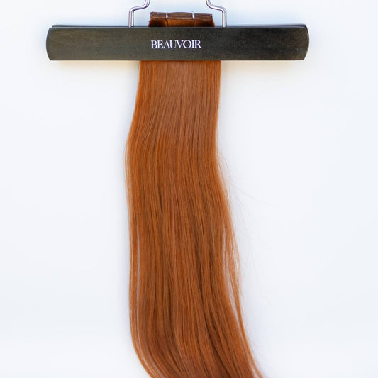 Genius (Micro) Weft 16" 60g Pro Blend Hair Extensions - #570 Sunset (aka Pumpkin Spice)