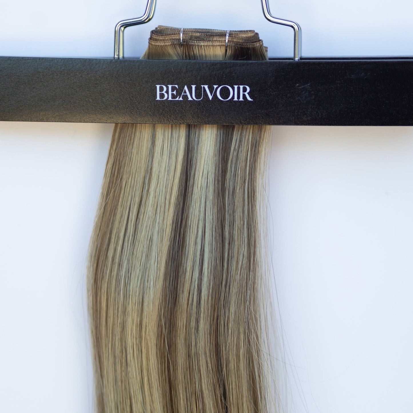Genius (Micro) Weft 22" 88g Pro Blend Hair Extensions - #4/27 Chocolate Brulé (aka Highlight Chocolate Brown)