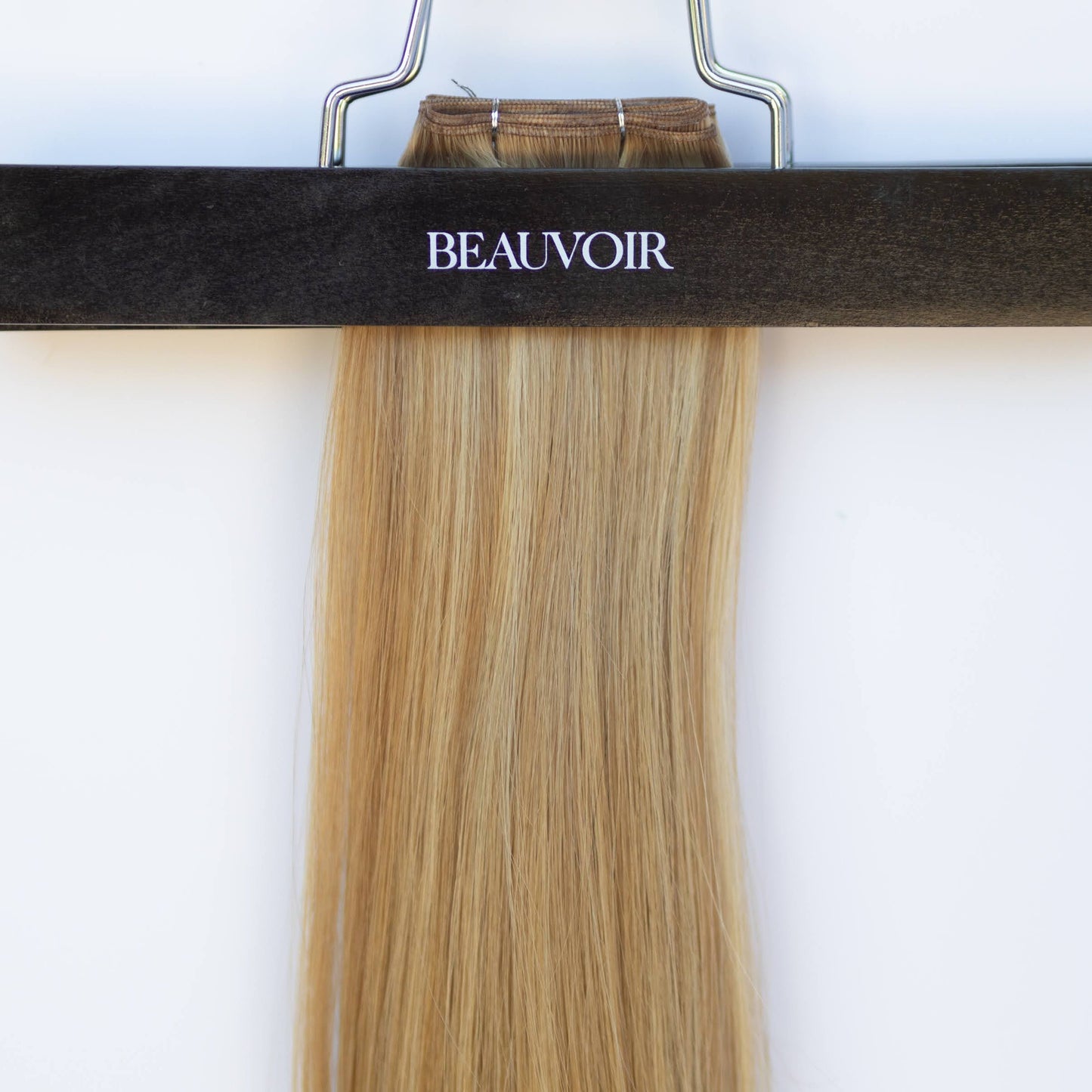Genius (Micro) Weft 24" 94g Pro Blend Hair Extensions - #6/18 Sea Salt & Caramel (aka Highlight Hot Toffee Blonde)