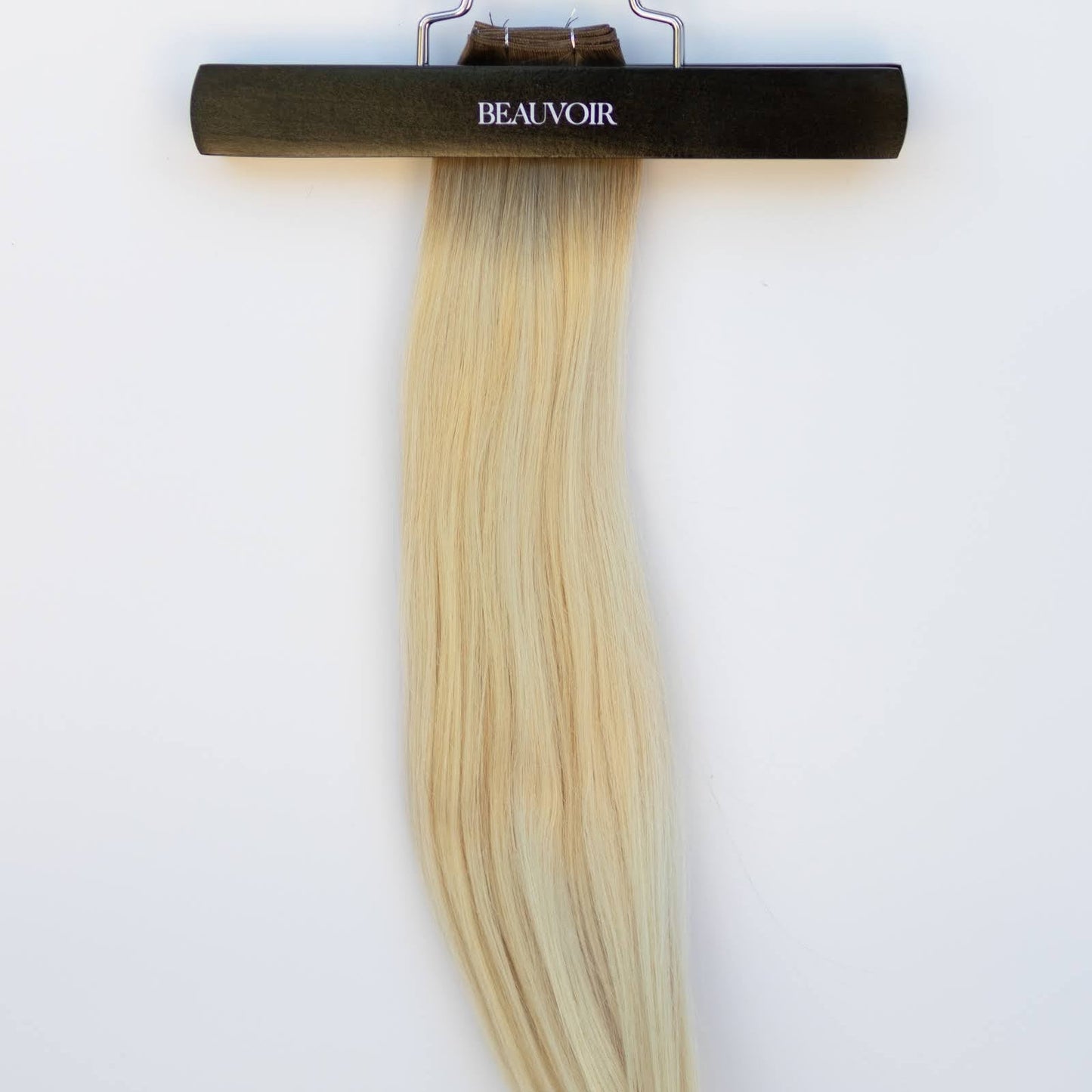 Genius (Micro) Weft 24" 94g Pro Blend Hair Extensions - #T1CC/80 Smokey Blonde (aka Cool Mochachino Brown/White Blonde)