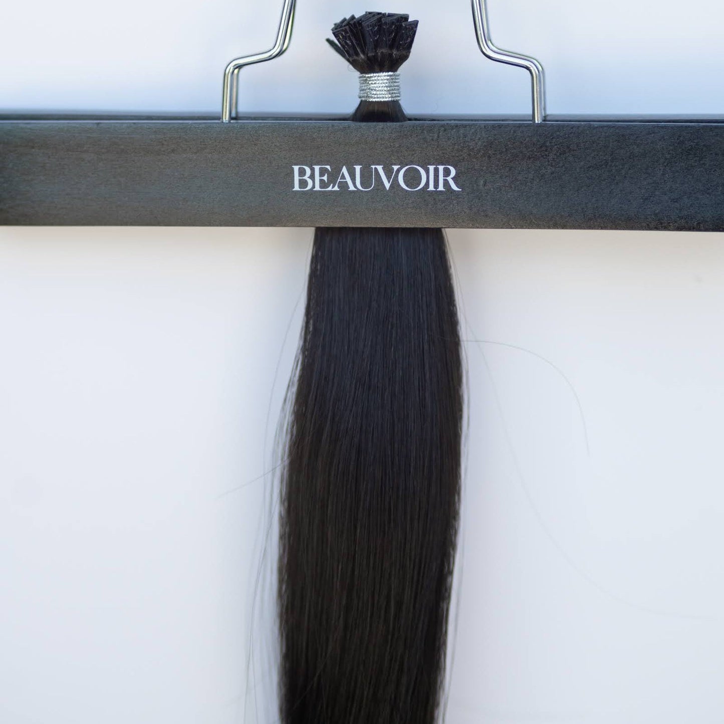 K-Tip 18" 25g Single Donor Virgin - #1B Midnight (aka Off Black)