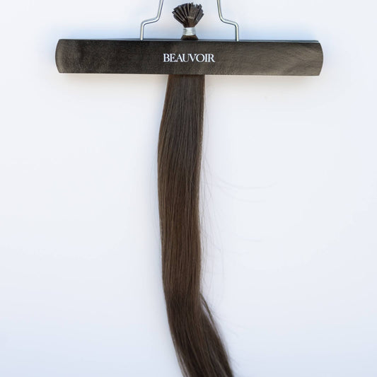 K-Tip 20" 25g Pro Blend Hair Extensions - #2 Dark Chocolate (aka Dark Brown)