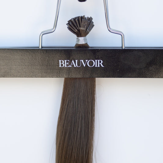 K-Tip 20" 25g Pro Blend Hair Extensions - #2 Dark Chocolate (aka Dark Brown)