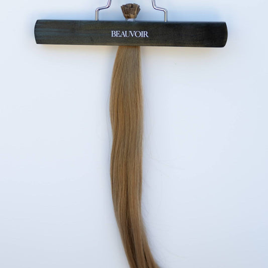K-Tip 22" 25g Pro Blend Hair Extensions - #6 Cinnamon Brown (aka Chestnut Brown)