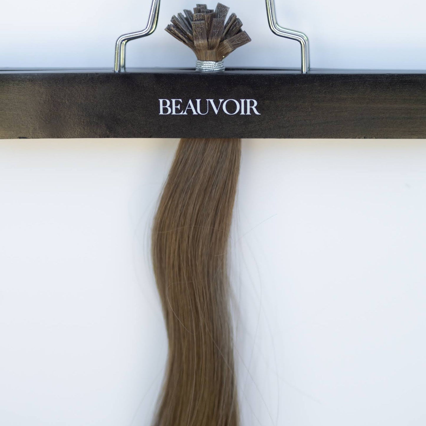 K-Tip 22" 25g Pro Blend Hair Extensions - #8 Whiskey Brown (aka Ash Brown)
