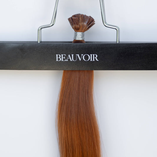 K-Tip 24" 25g Pro Blend Hair Extensions - #570 Sunset (aka Pumpkin Spice)