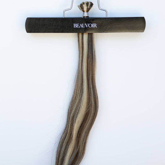 K-Tip 20" 25g Pro Blend Hair Extensions - #4/27 Chocolate Brulé