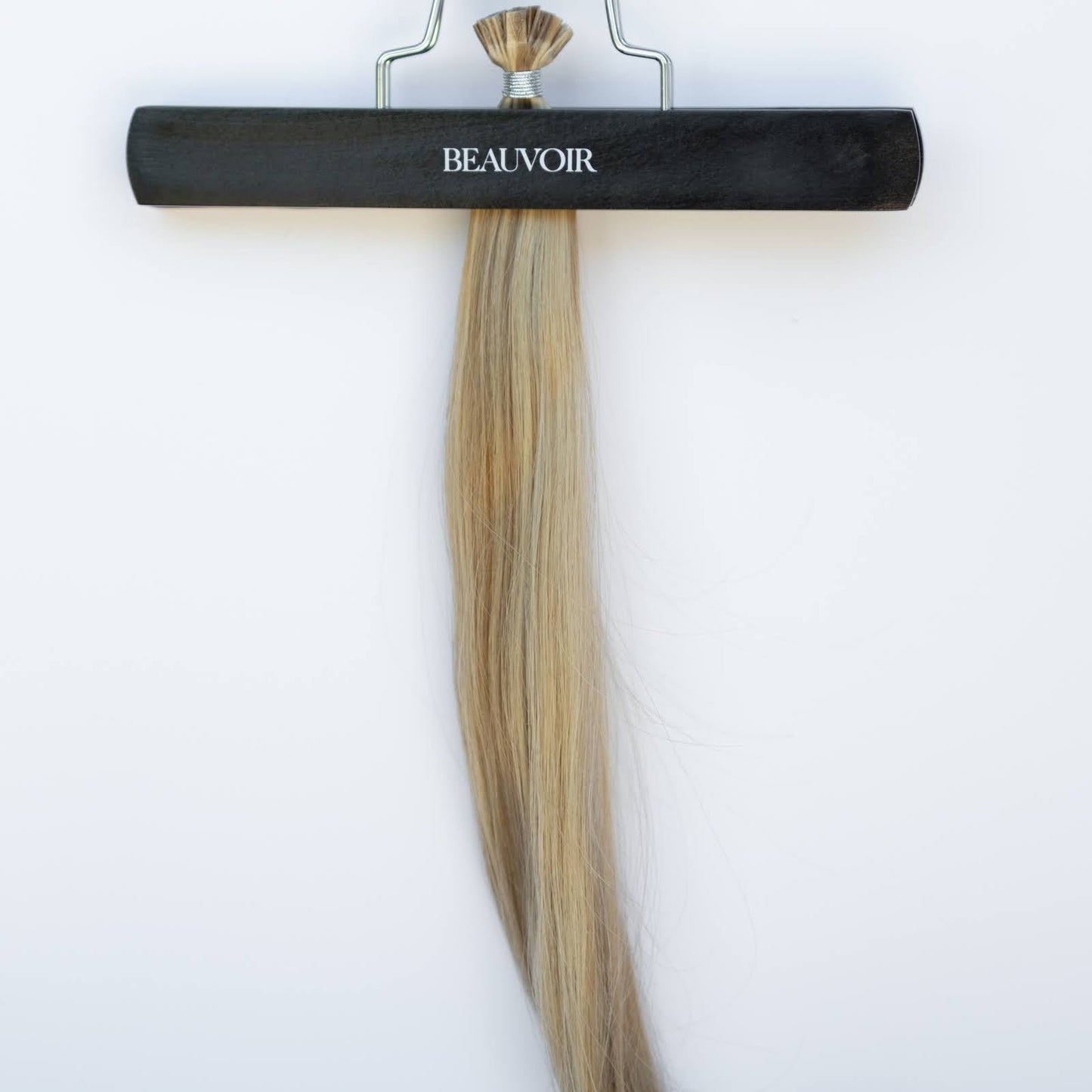 K-Tip 16" 25g Pro Blend Hair Extensions - #6/18 Sea Salt & Caramel (aka Highlight Hot Toffee Blonde)