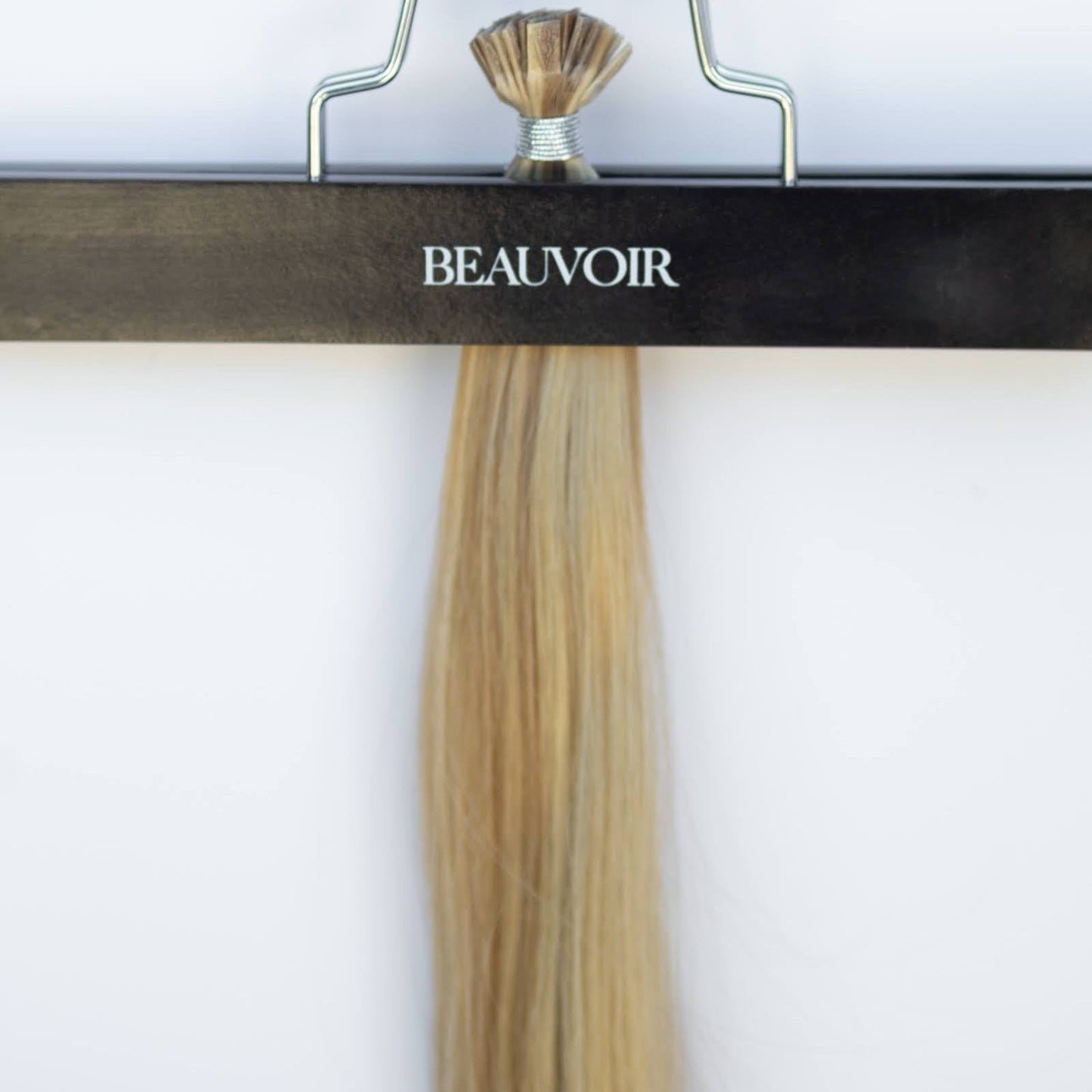 K-Tip 18" 25g Pro Blend Hair Extensions - #6/18 Sea Salt & Caramel (aka Highlight Hot Toffee Blonde)