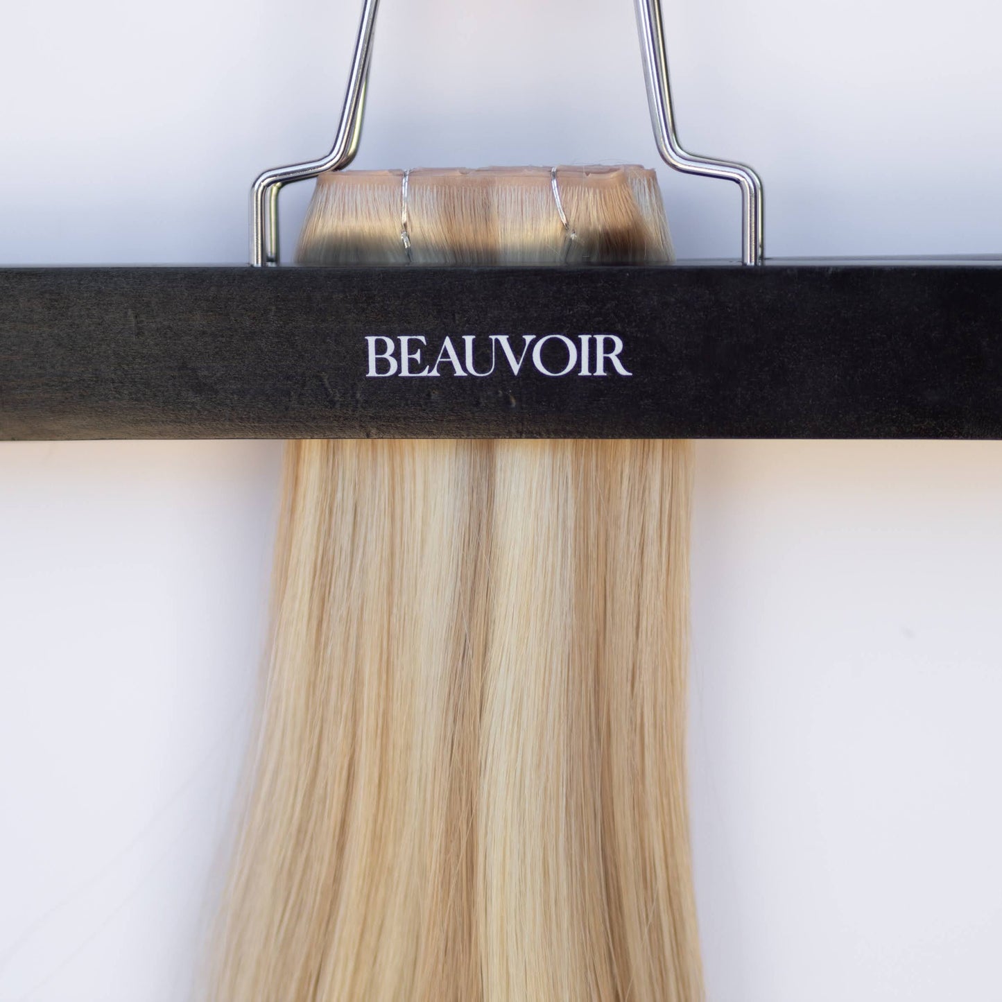 Butterfly Weft 16" 50g Pro Blend - #80/18/46 Summer Blonde (aka Piano Key White Truffle)