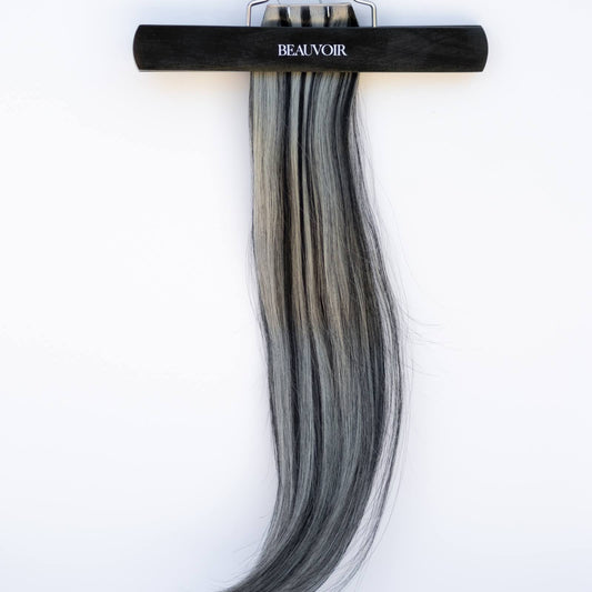 Butterfly Weft 16" 50g Pro Blend - #1/66 I Like My Coffee Black by Jennifer Reed