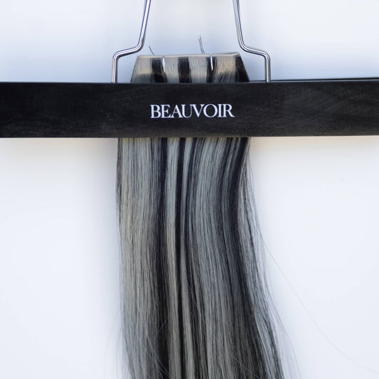 Butterfly Weft 20" 60g Pro Blend - #1/66 I Like My Coffee Black by Jennifer Reed