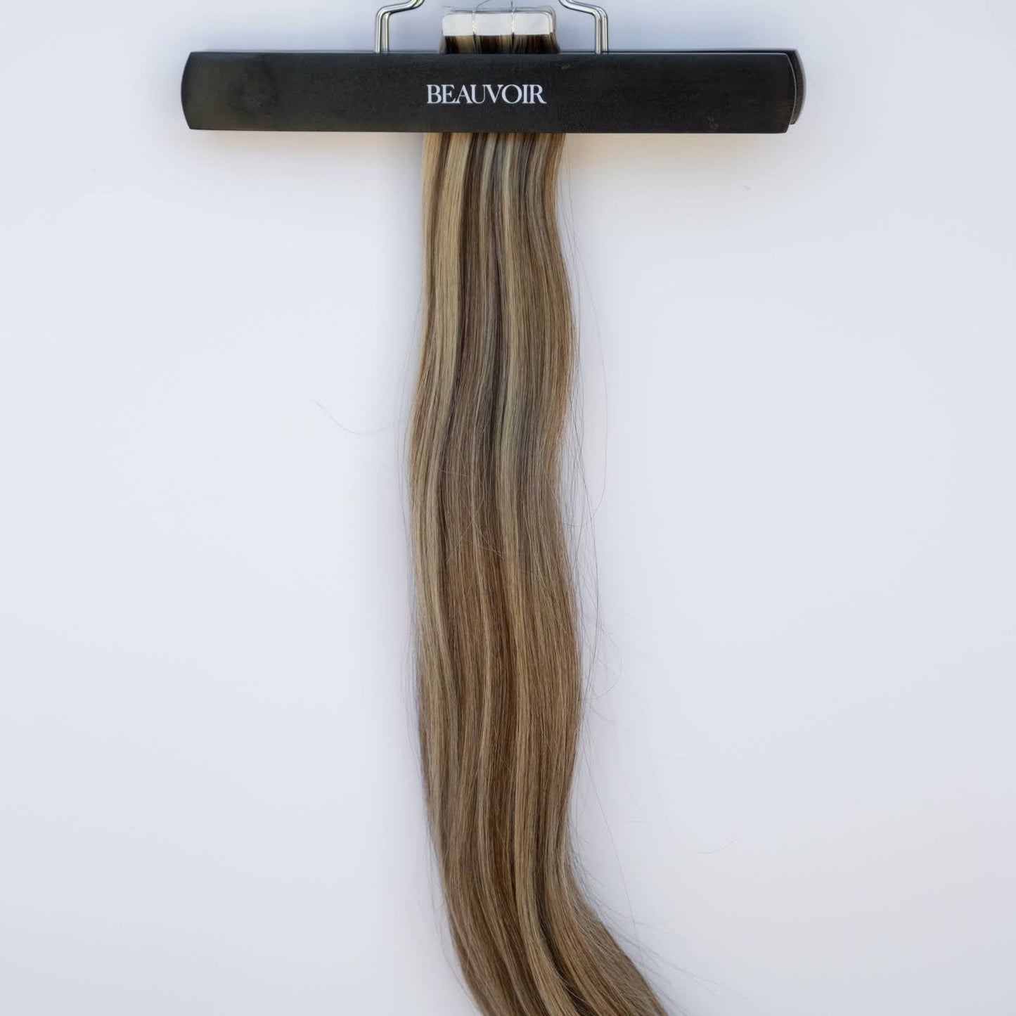 Tape-In 18" 50g Single Donor Virgin - #6/18 Sea Salt & Caramel (aka Highlight Hot Toffee Blonde)
