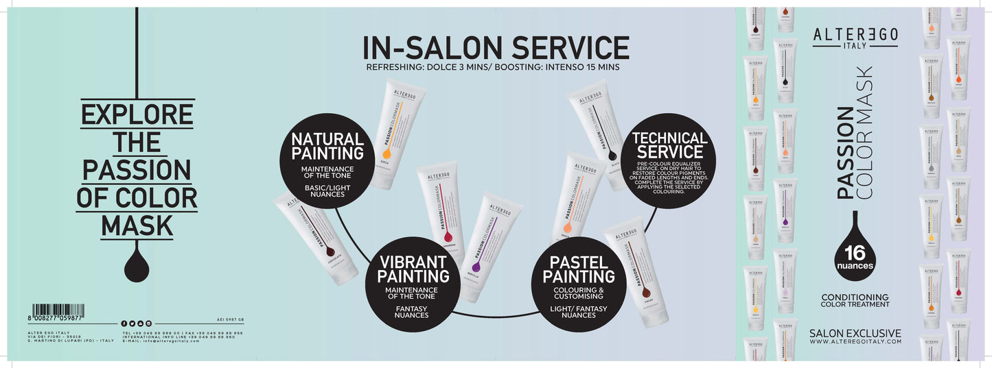 Alter Ego Italy Passion Color Mask — (16 Shades - Select from Menu)