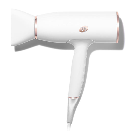 T3 Micro AireLuxe Hair Dryer (White & Rose Gold)